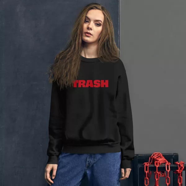 TRASH Burger Unisex Sweatshirt